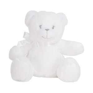 Mumbles Printme Mini Teddy Bear / White